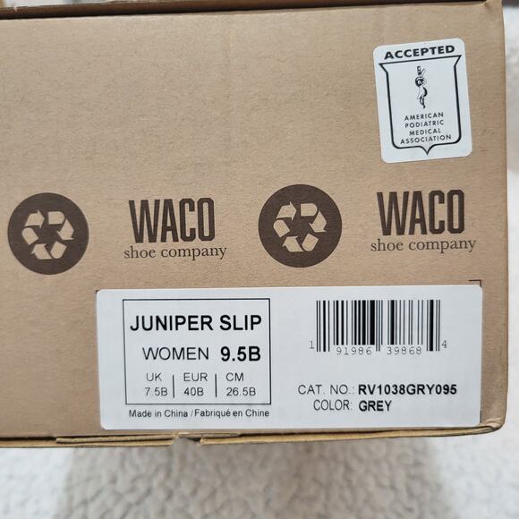 NEW REVITALIGN Women's Juniper Slipper Grey   size 9.5 - Picture 7 of 7